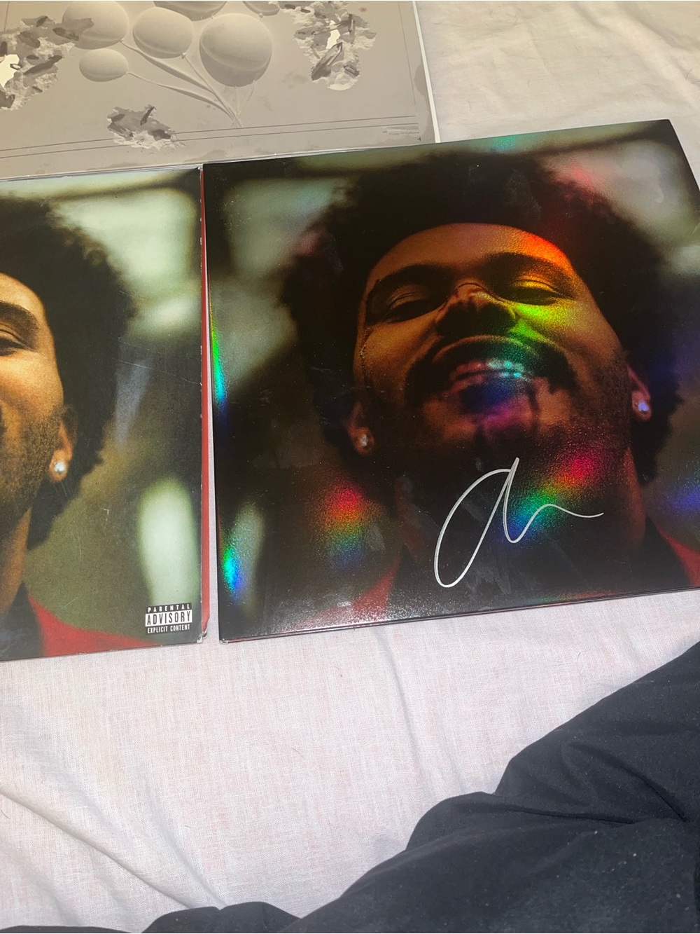 Signed Vinyl Record - Holographic Cover, Black